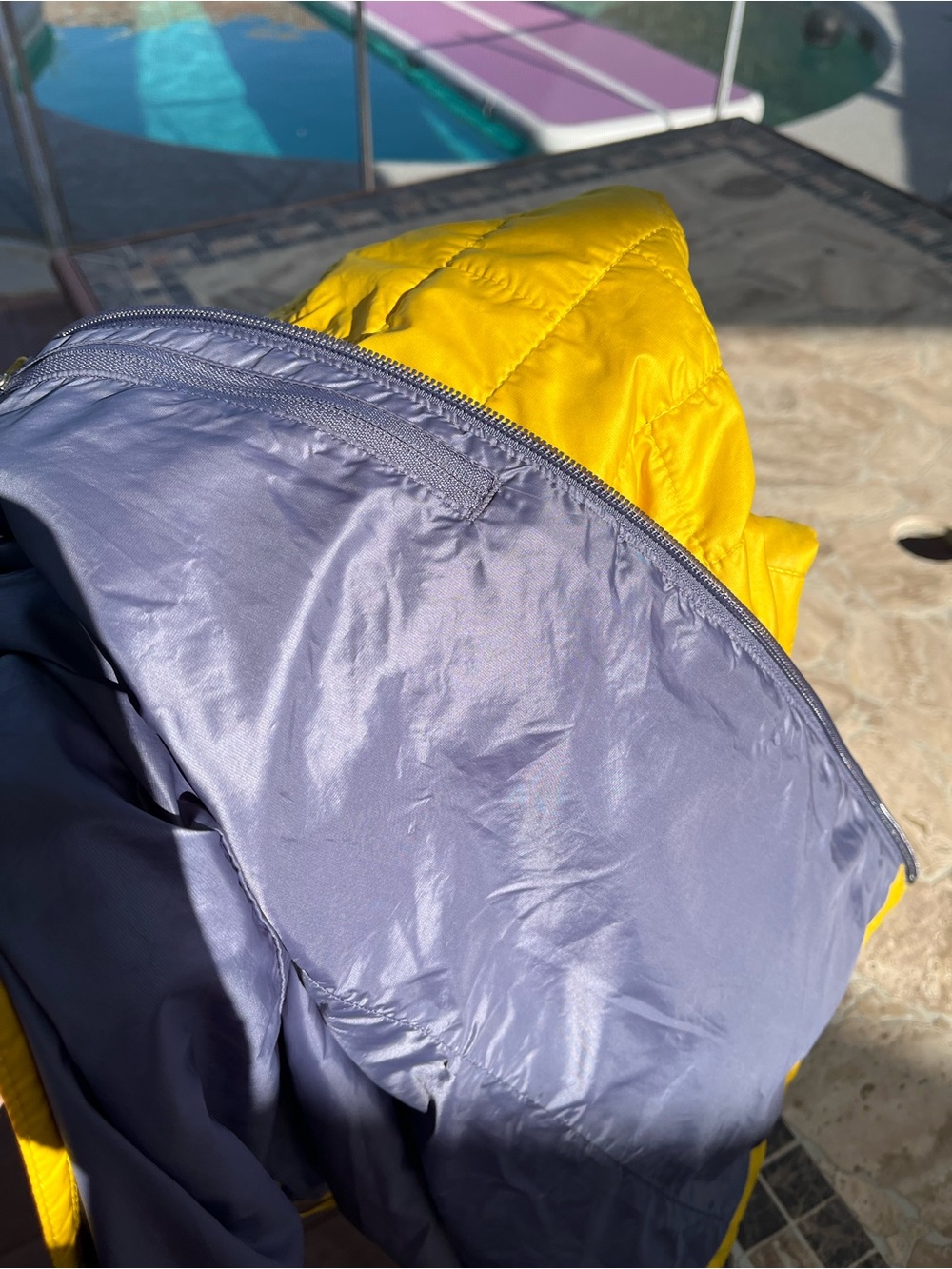 Patagonia Yellow (gold?) Nano Puff Jacket - Picture 7 of 7